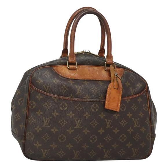 LOUIS VUITTON Monogram Deauville Hand Bag M47270 LV Auth 125965 - Picture 1 of 16